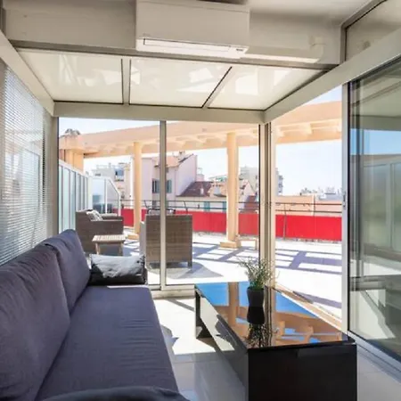 Apartment Centrally Located Flat With Sea View Terrasse